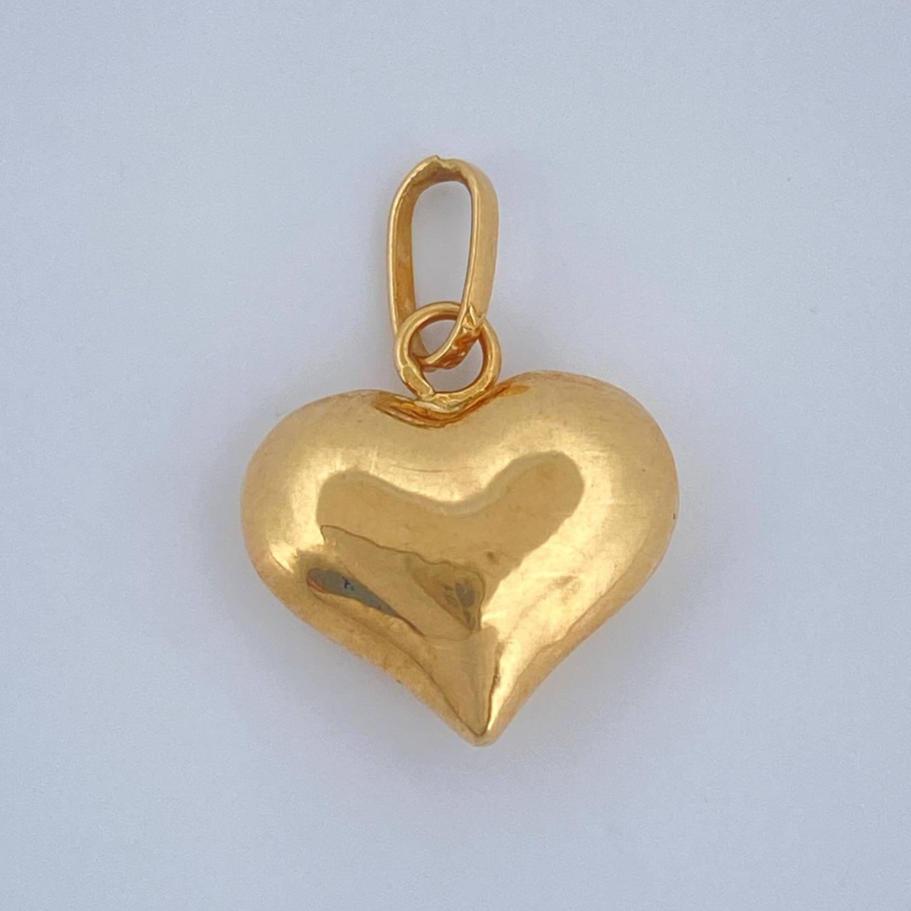 Dije Corazon 1.15gr / 2.1cm / Oro Amarillo 18K $