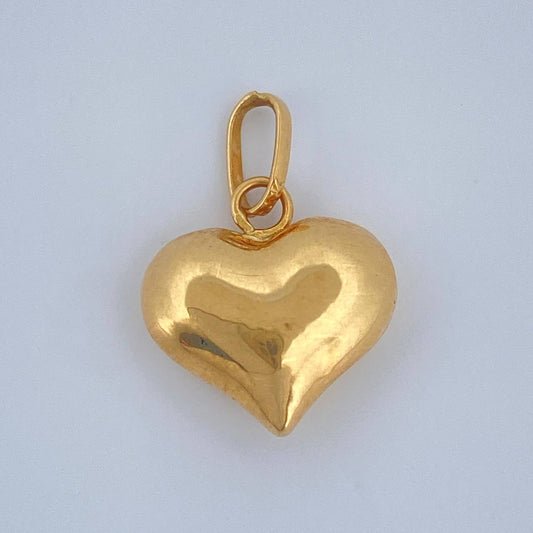 Dije Corazon 1.15gr / 2.1cm / Oro Amarillo 18K $