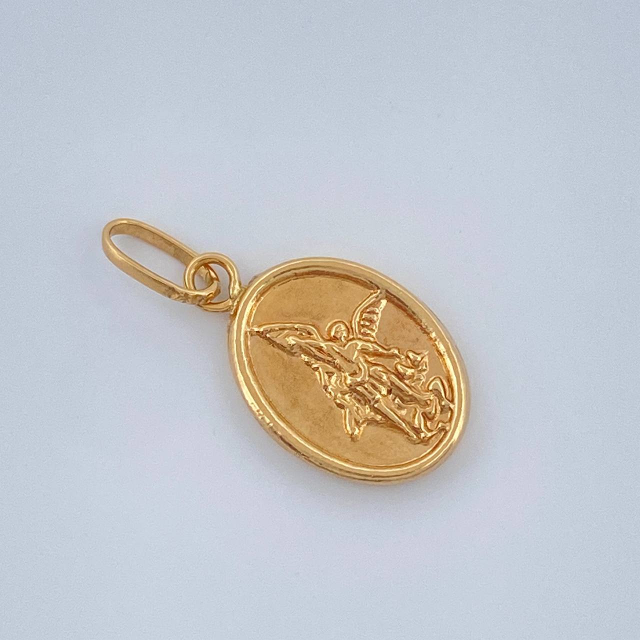 Dije San Miguel 0.5gr / 2cm / Oro Amarillo 18K $