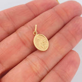 Dije San Miguel 0.5gr / 2cm / Oro Amarillo 18K $