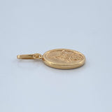 Dije San Miguel 0.5gr / 2cm / Oro Amarillo 18K $