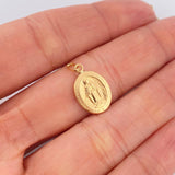Dije Virgen Milagrosa 0.55gr / 2.1cm / Oro Amarillo 18K $