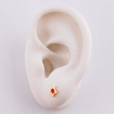 Topos Estrella 0.75g / in / 4.4mm Oro Amarillo 18K