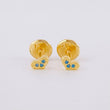 Topos Corazón 0.5g / in / 1.3mm Oro Amarillo 18K