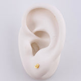Topos Corazón 0.5g / in / 1.3mm Oro Amarillo 18K