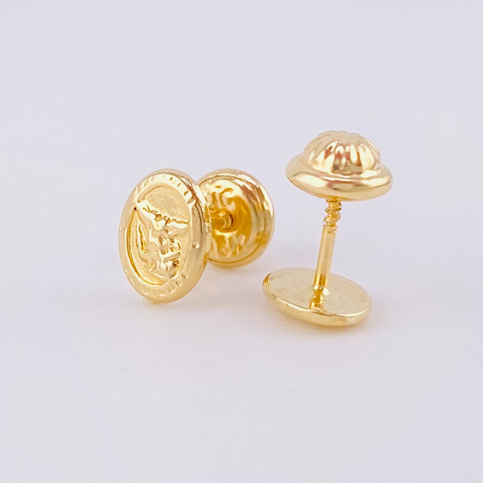 Topos San Miguel 0.7g / in / 5.6mm Oro Amarillo 18K