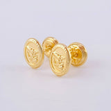 Topos San Miguel 0.7g / in / 5.6mm Oro Amarillo 18K