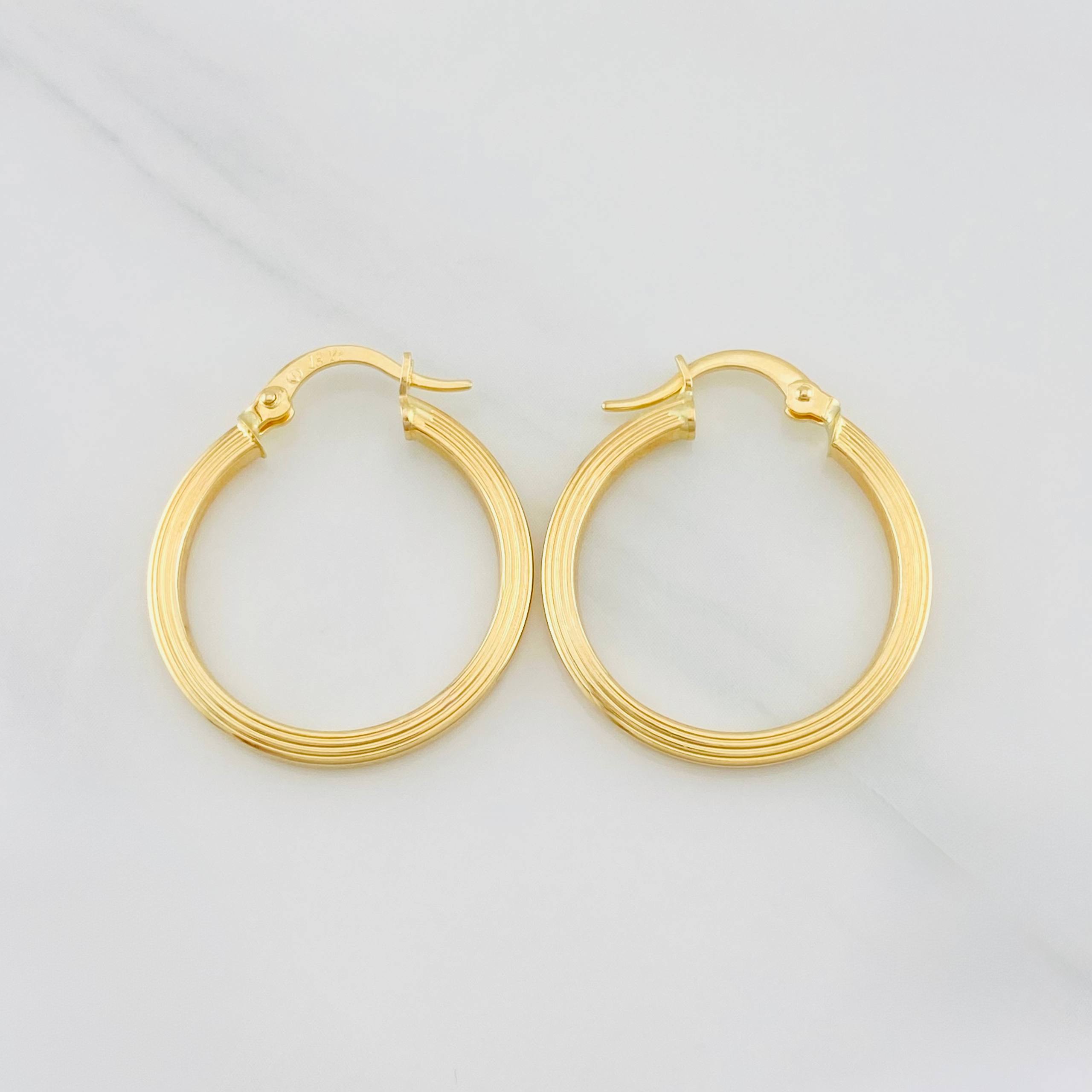 Candongas Andy 1.65g / 2.5cm Oro Amarillo 18K