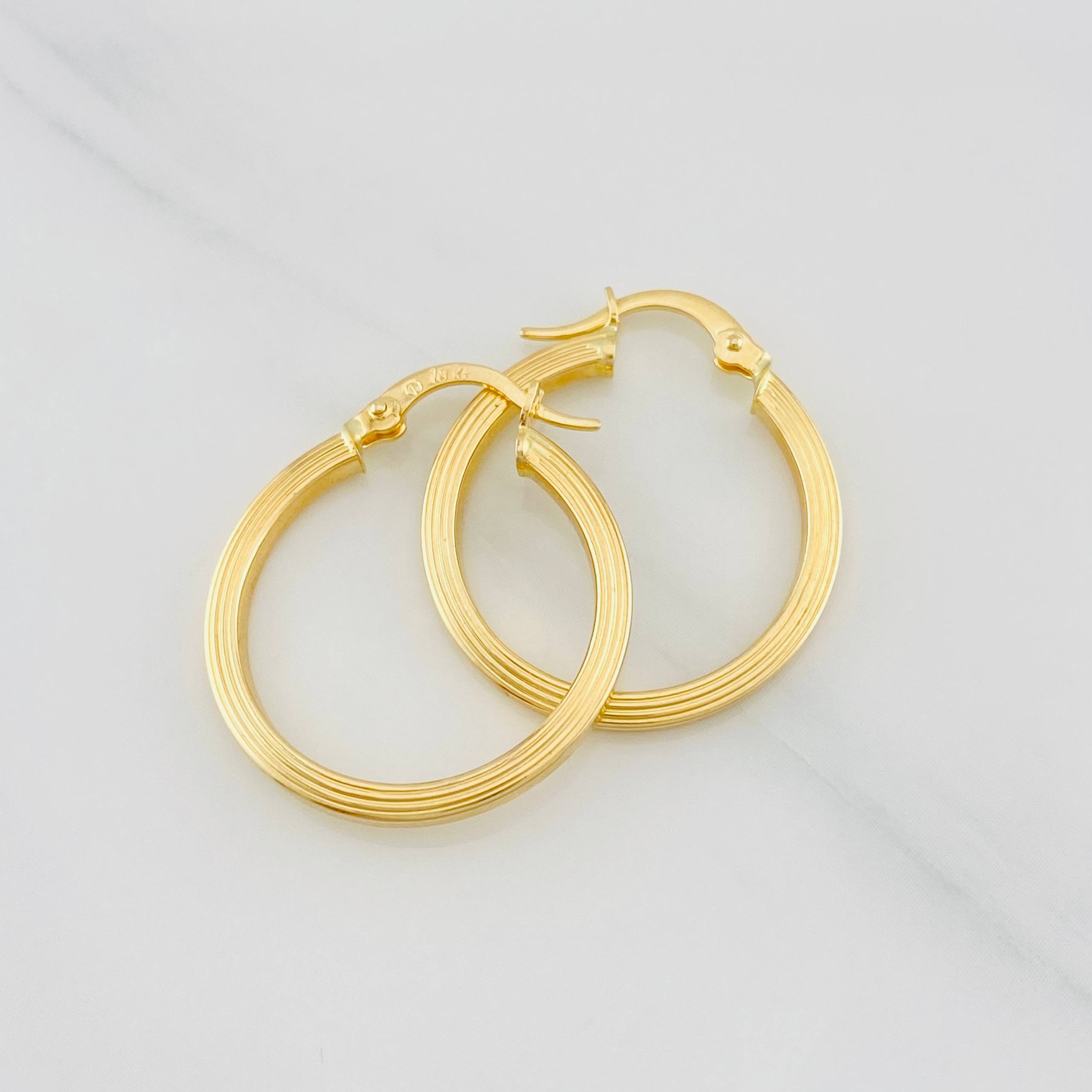 Candongas Andy 1.65g / 2.5cm Oro Amarillo 18K