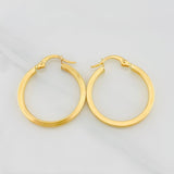 Candongas Andy 1.8g / 2.5cm Oro Amarillo 18K