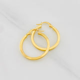 Candongas Andy 1.8g / 2.5cm Oro Amarillo 18K