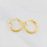 Candongas Mary 1.8g / 1.9cm Oro Amarillo 18K