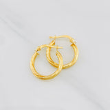 Candongas Mary 1.8g / 1.9cm Oro Amarillo 18K