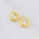 Candongas Mary 1.3g / 1.4cm Oro Amarillo 18K
