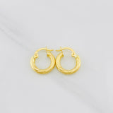 Candongas Mary 1.3g / 1.5cm Oro Amarillo 18K