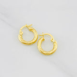 Candongas Mary 1.3g / 1.5cm Oro Amarillo 18K