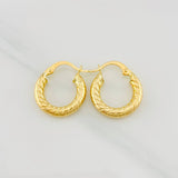 Candongas Niky 1.9g / 1.8cm Oro Amarillo 18K