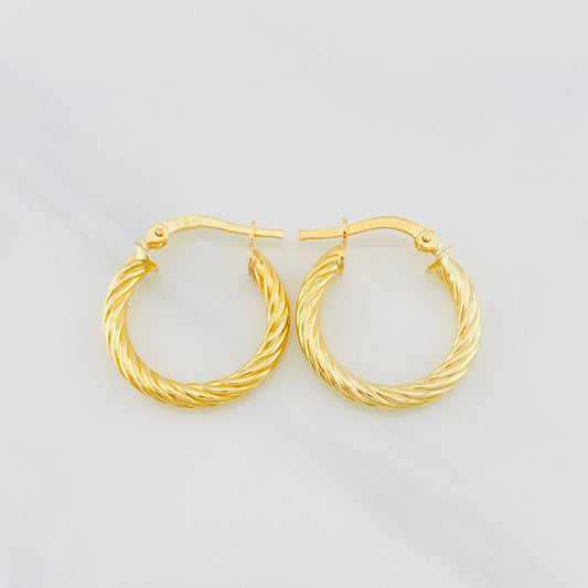 Candongas Niky 1.95g / 2cm Oro Amarillo 18K