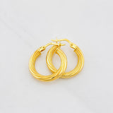Candongas Mary 1.9g / 2cm Oro Amarillo 18K