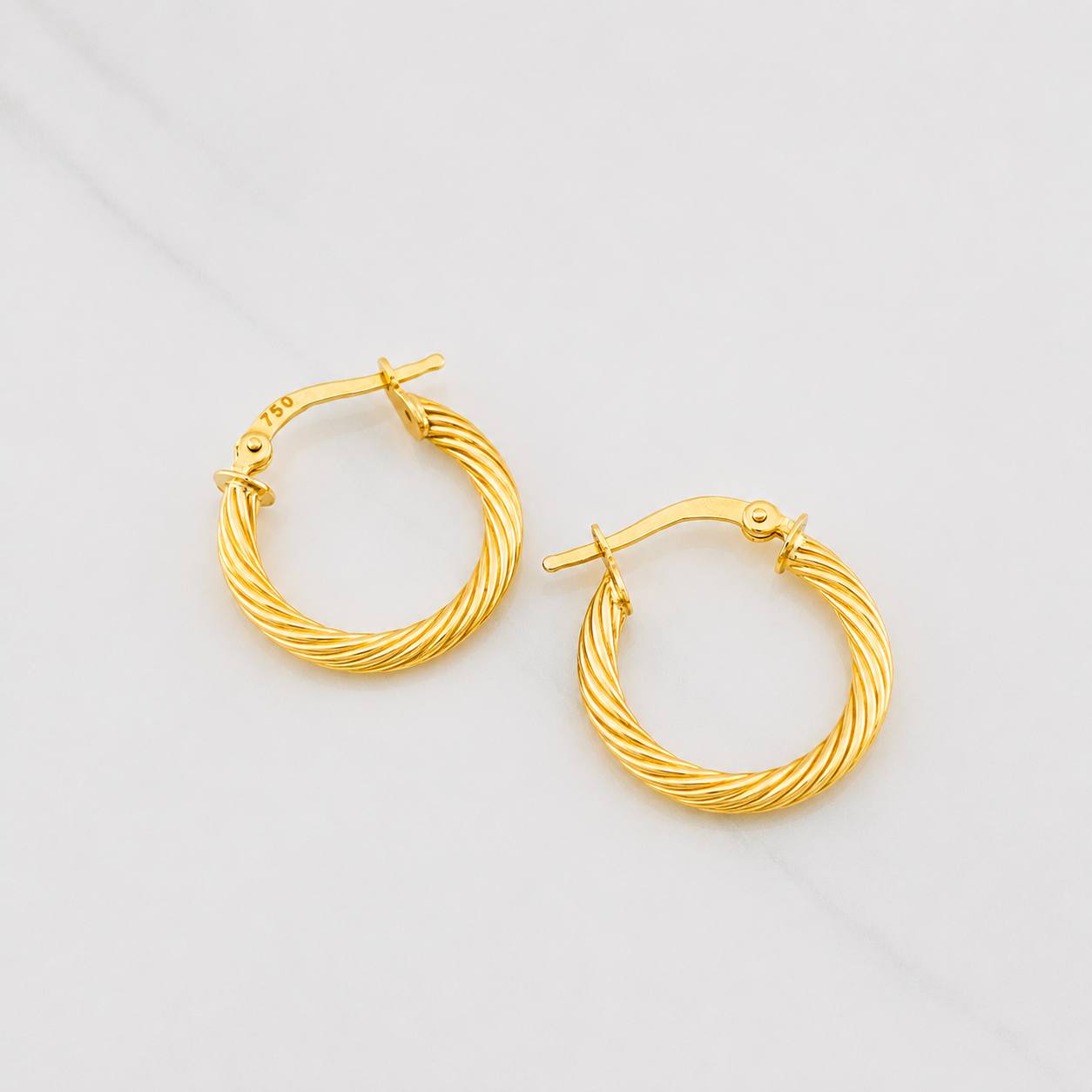 Candongas Mary 1.85g / 2cm Oro Amarillo 18K