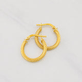 Candongas Mary 1.85g / 2cm Oro Amarillo 18K