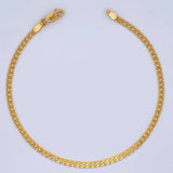 Pulso Cuabano 4gr / 21.5cm / 2.7mm Oro Amarillo +1 18K &