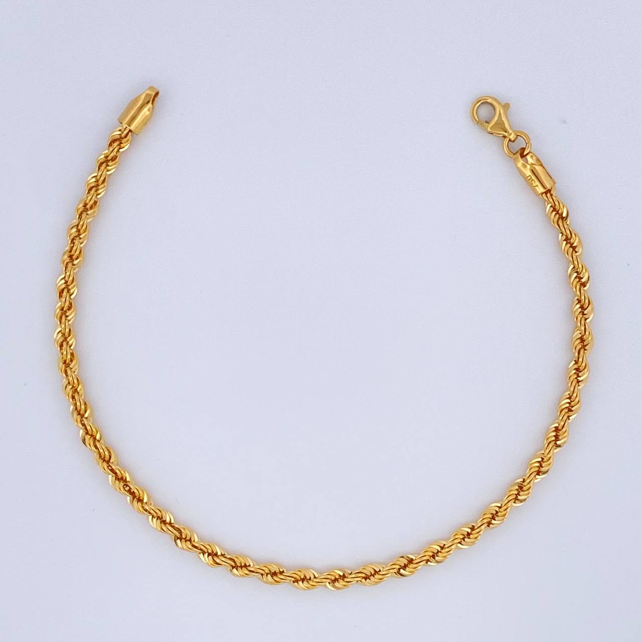 Pulso Lazo 2.9gr / 19cm / 2.8mm Oro Amarillo +3 18K &