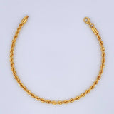 Pulso Lazo 2.9gr / 19cm / 2.8mm Oro Amarillo +3 18K &