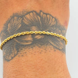 Pulso Lazo 2.9gr / 19cm / 2.8mm Oro Amarillo +3 18K &