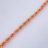Pulso Lazo 2.8gr / 19cm / 3mm Oro Rosa +3 18K &
