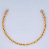 Pulso Lazo 2gr / 19cm / 2.6mm Oro Amarillo +3 18K &