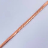Pulso Serpiente 3.2gr / 17.6cm / 2mm Oro Amarillo +3 18K &