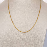 Cadena Veneciana 3.6gr / 45.4cm / 1mm Oro Amarillo +3 18K &