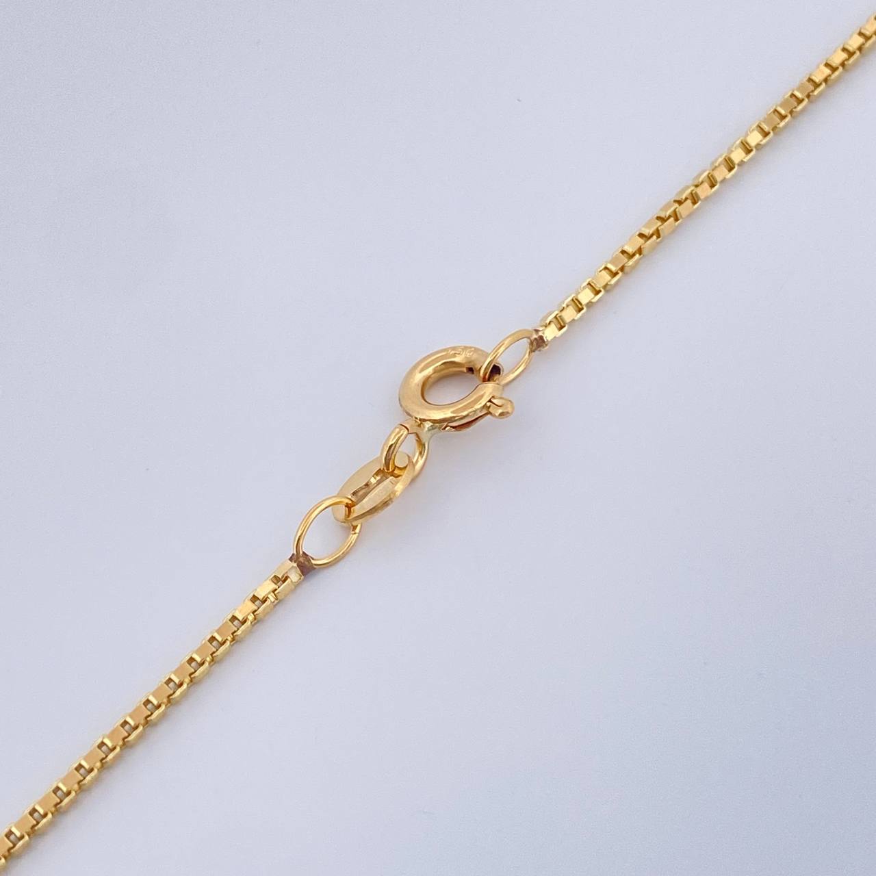 Cadena Veneciana 4.25gr / 44.7cm / 1mm Oro Amarillo +3 18K &