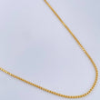 Cadena Veneciana 3.6gr / 45.4cm / 1mm Oro Amarillo +3 18K &