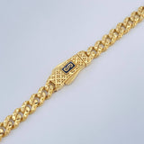 Cadena Cubano Monaco 19.65gr / 61cm / 4.7mm Oro Amarillo +4 18K &
