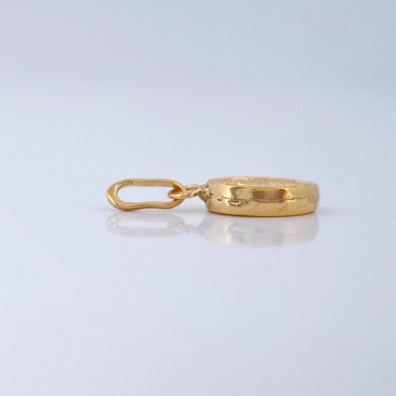 Dije Vigen Milagrosa 0.3gr / 1.5cm / Oro Amarillo 18K &
