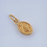 Dije Vigen Milagrosa 0.3gr / 1.5cm / Oro Amarillo 18K &