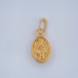 Dije Vigen Milagrosa 0.3gr / 1.5cm / Oro Amarillo 18K &