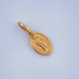 Dije Virgen del Carmen 0.8gr / 1.8cm / Oro Amarillo 18K &