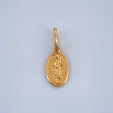 Dije Virgen del Carmen 0.8gr / 1.8cm / Oro Amarillo 18K &