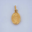 Dije Vigen Milagrosa 0.4gr / 1.5cm / Oro Amarillo 18K &