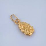 Dije Virgen Guadalupe 0.25gr / 1.5cm / Oro Amarillo 18K &