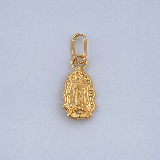 Dije Virgen Guadalupe 0.25gr / 1.5cm / Oro Amarillo 18K &