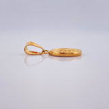 Dije Vigen Milagrosa 0.75gr / 2cm / Oro Amarillo 18K &