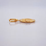 Dije Virgen Milagrosa 0.35gr / 1.5cm / Troquelado Oro Amarillo &