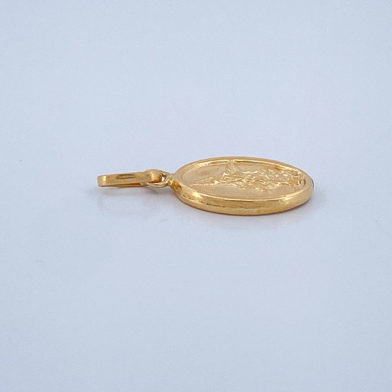 Dije San Miguel Arcangel 0.55gr / 1.9cm / Oro Amarillo 18K &