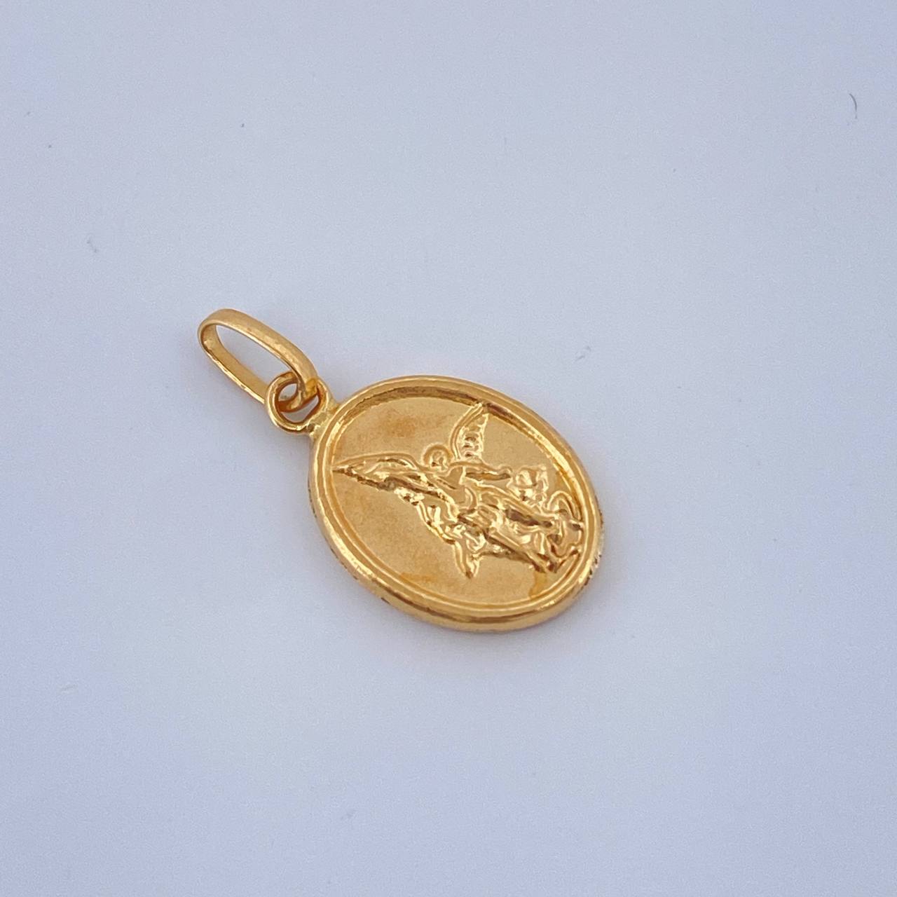 Dije San Miguel Arcangel 0.55gr / 1.9cm / Oro Amarillo 18K &