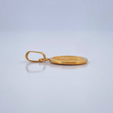 Dije Vigen Milagrosa 0.45gr / 1.8cm / Oro Amarillo 18K &
