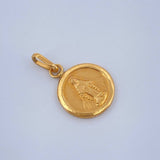 Dije Vigen Milagrosa 0.45gr / 1.8cm / Oro Amarillo 18K &